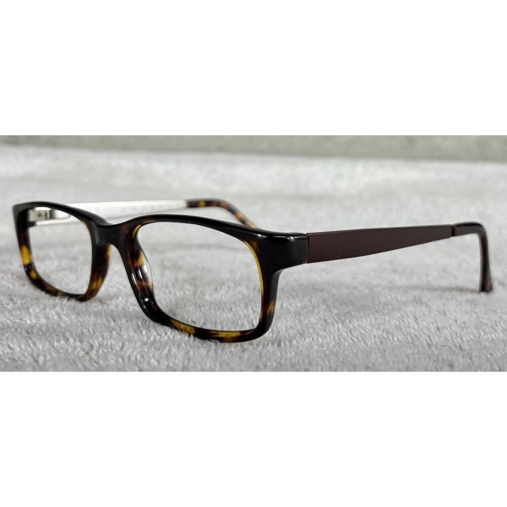 On-Guard OG-143 Rectangular Tortoise Z87-2+ Safety Eyeglasses Frames 52-16-145